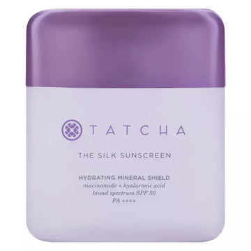 The Silk Sunscreen Mineral Broad Spectrum SPF 50 PA++++ with Hyaluronic Acid and Niacinamide